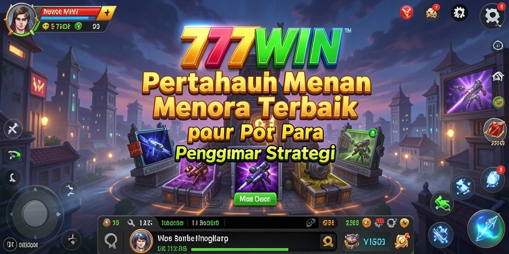 Tampilan gameplay seru Tower Defense di 777WIN.