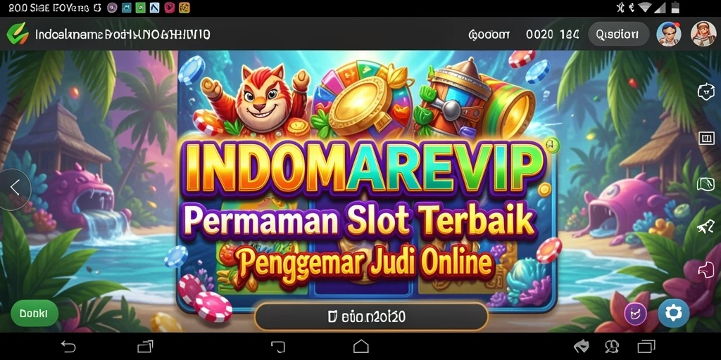 Gameplay seru dan menegangkan dari INDOMAREVIP di dunia slot.