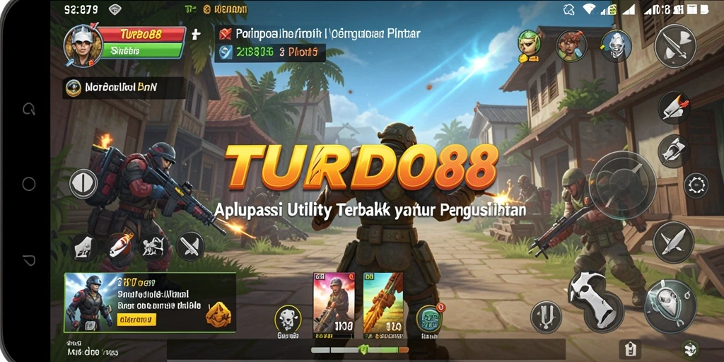 Tampilan antarmuka TURBO88 yang bersih dan informatif.